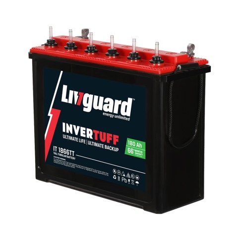 Livguard 180Ah IT 1866 TT Battery inverter chennai 